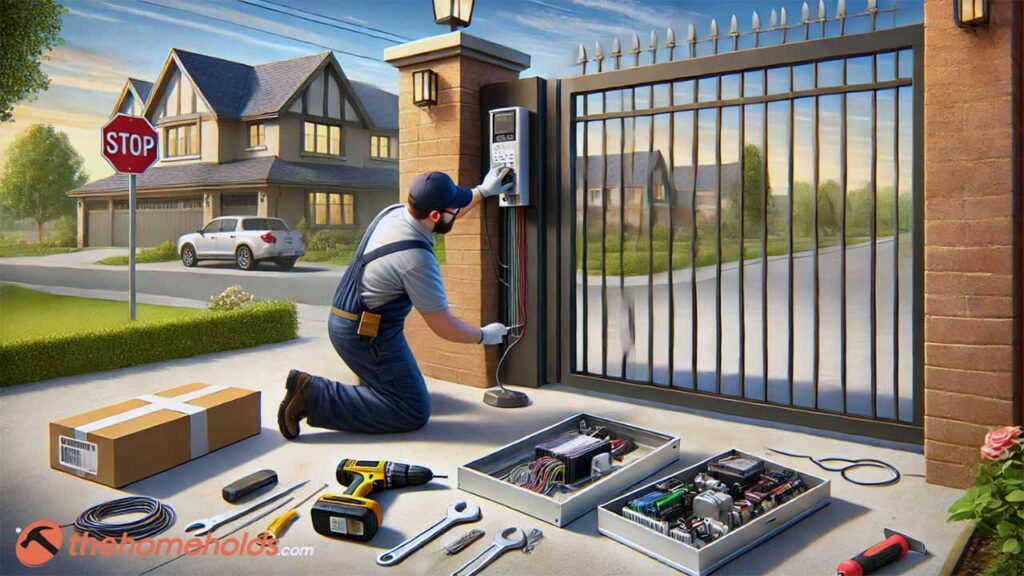 Installing Automatic Gate Opener