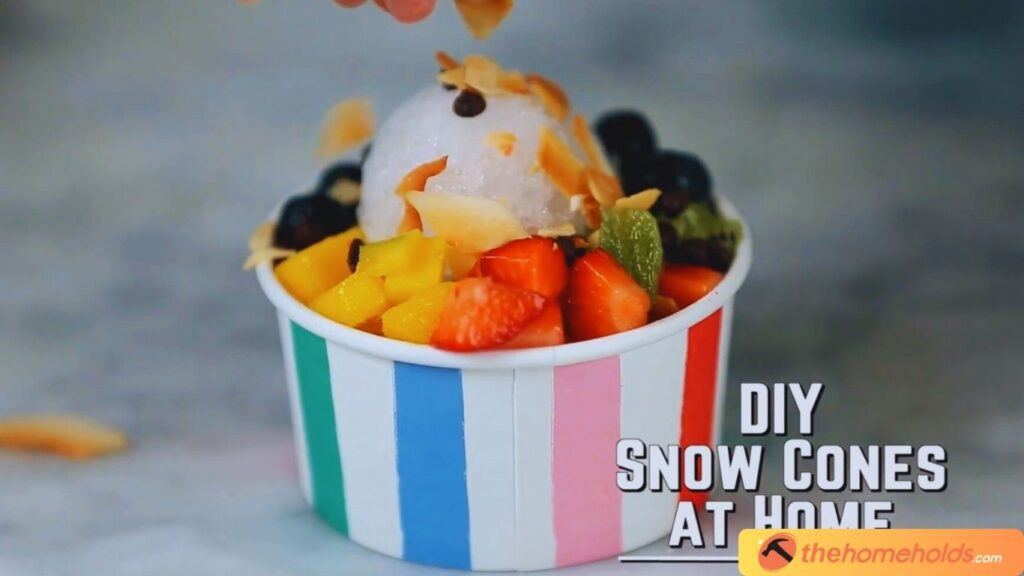 how to make snow cones at home